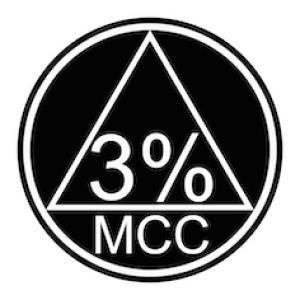 3 Percent Logo